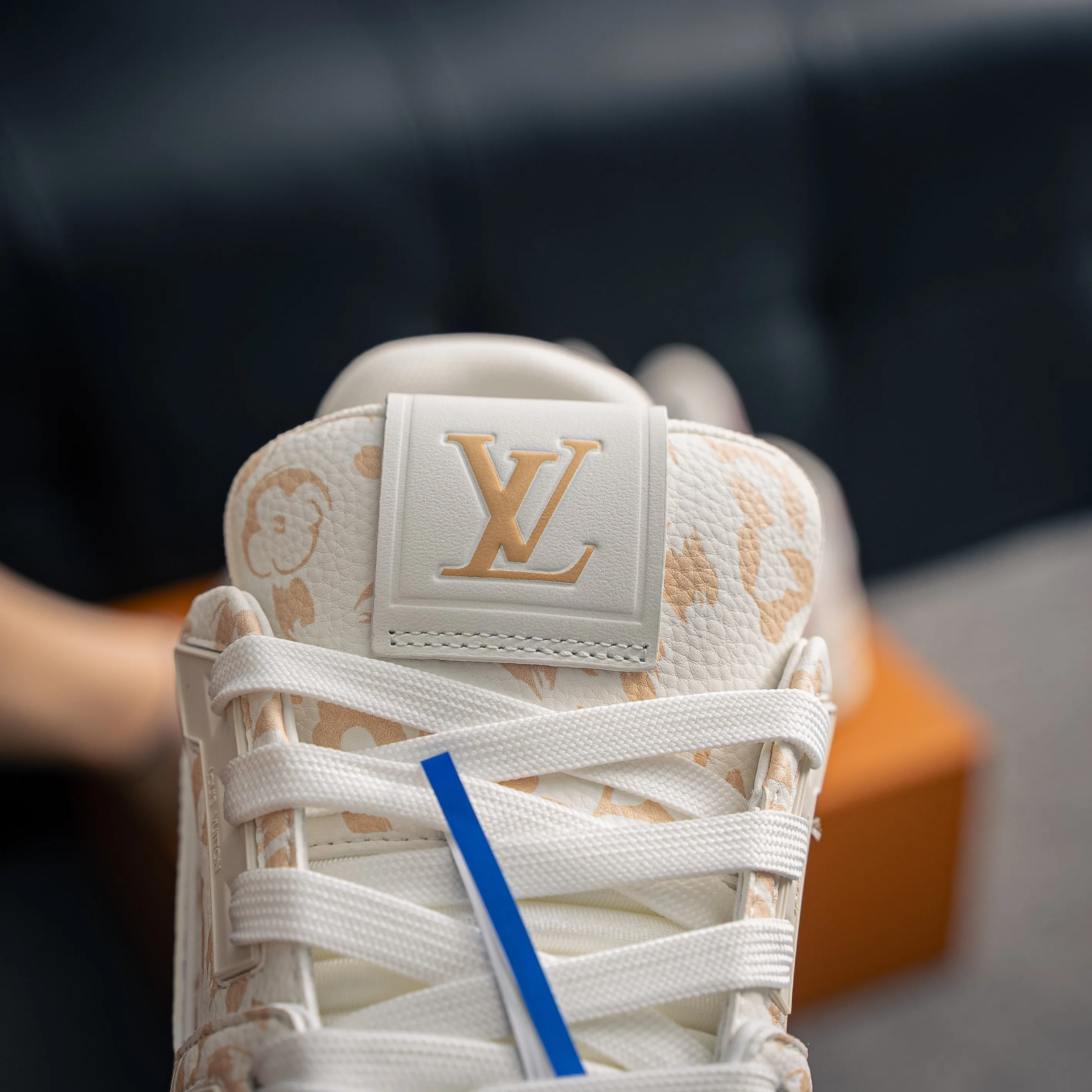 # Louis Vuitton Trainer Sneaker Low Versatile Skate Shoes NFC Authentic